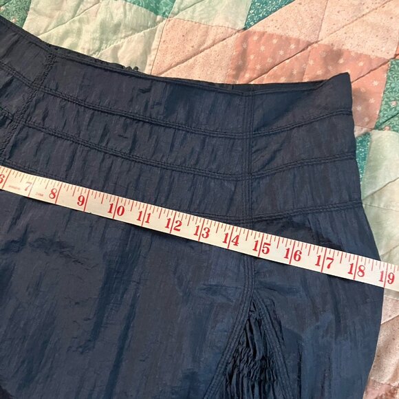 Y2K Marie Claire Midi Skirt Womens Blue Ruffle Whimsigoth 2000s Vintage Fairy - Picture 8 of 9